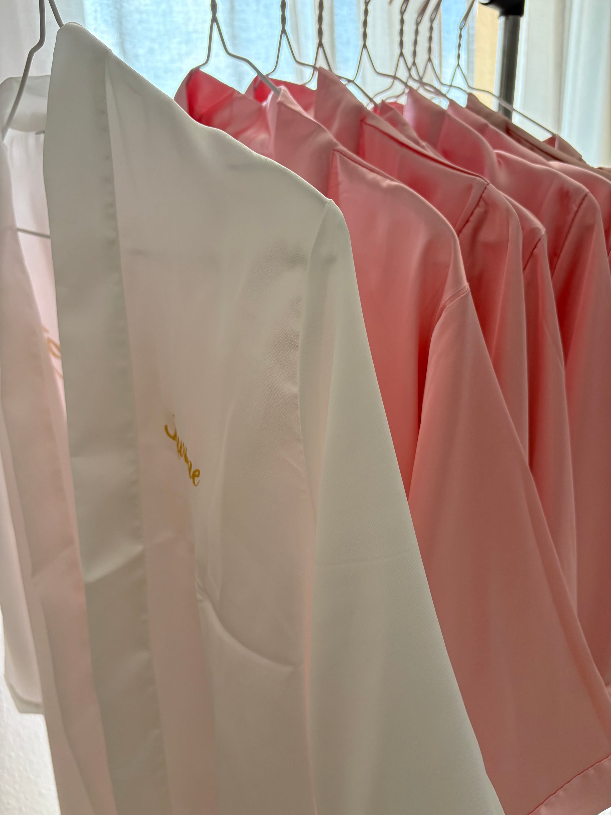 peignoir satin