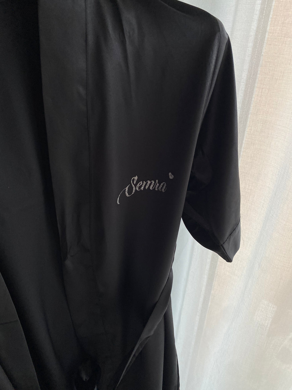 peignoir satin